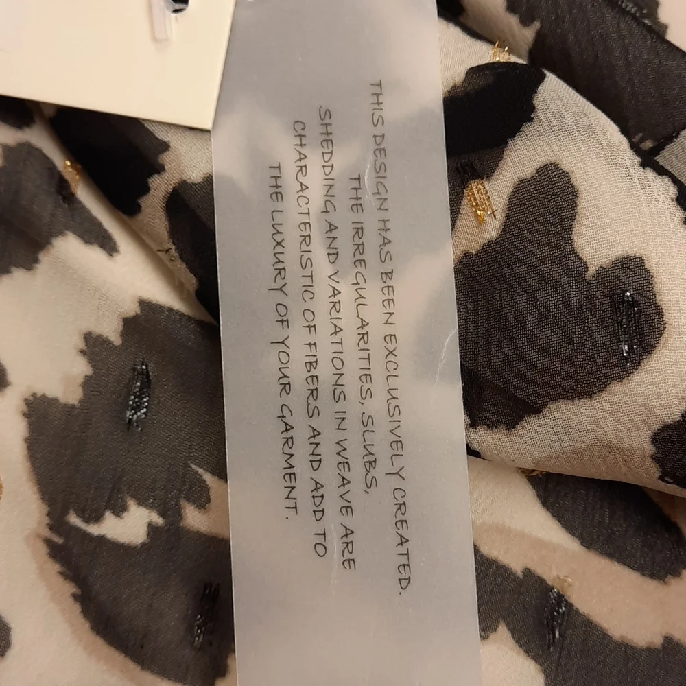 NWT, Eliza J Leopard Print Tiered Chiffon Dress - Picture 14 of 17